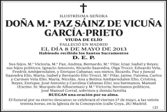 M.ª Paz Sáinz de Vicuña